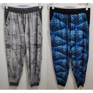 Lot of x2 Reel Legends Performance Outfitters Graphic Lounge Pants Men's Size M